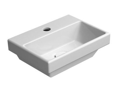Sapho NORM 35 x 12 x 26 cm 8650111 umývátko s otvorem