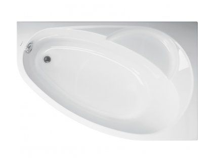 Vagnerplast Flóra 150 x 100 cm VPBA151FLA3PX-04 vana vč. noh pravá  + Nohy k vaně ZDARMA
