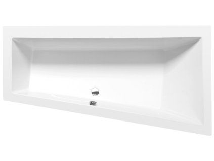 Polysan Andra R 180 x 90 cm vana asymetrická akrylátová pravá 78771