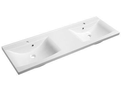 Sapho Luciola 50154 dvojumyvadlo 150 x 50 cm litý mramor