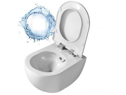 Creavit FREE FE322 Rim-Off závěsné wc + bidet 2v1 bílá