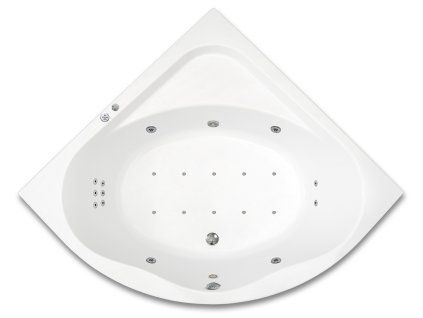 548 1 viriva vana gaia luxus 150 x 150 cm 4 velke masazni trysky 8 malych masaznich trysek 10 air trysek 1 led osvetleni