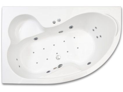 1466 1 viriva vana nike luxus 160 x 105 cm 4 velke masazni trysky 6 malych masaznich trysek 10 air trysek 1 led osvetleni