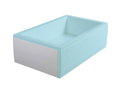 Polysan Deep Plain 89781 panel boční 90 x 36 cm bílá