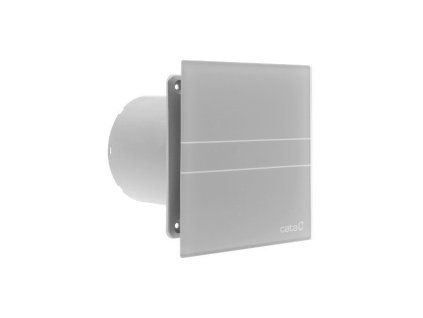 Cata E-100 GST 00900500 koupelnový ventilátor axiální s časovačem stříbrná