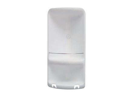 Aqualine Caesar 7080 rohová polička do sprchy 22,6 x 47,3 x 16 cm bílá ABS plast