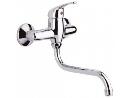 Raf Polar PL01B dřezová nástěnná baterie otáčivé ústí 20 cm