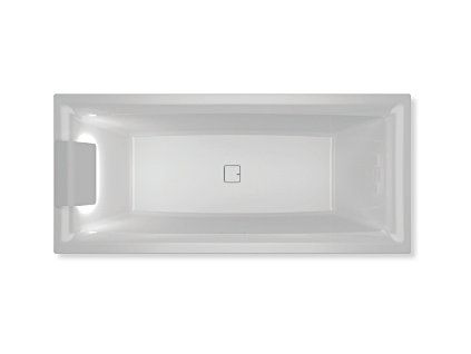 Riho Still Square Led L 170 x 75 cm vana akrylátová obdélníková bílá B100004005