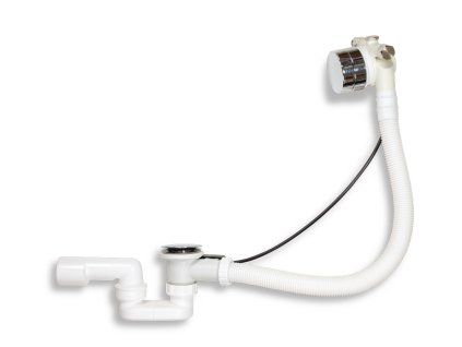 Novaservis Automatická vanová výpusť s napouštěním chrom 488,0