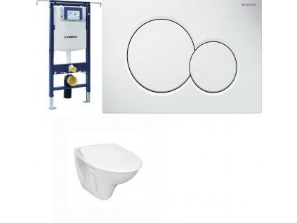 Geberit Duofix Speciál 111.355.00.5 komplet pro závěsné WC do bytových jader