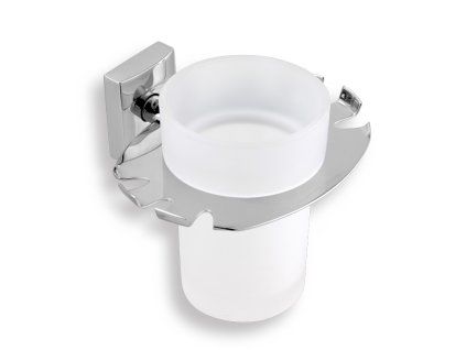 Novaservis Metalia 12 0249.0 držák skleničky a kartáčků chrom