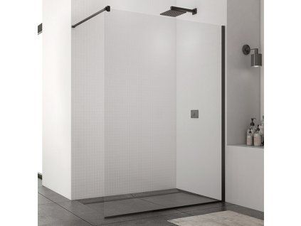 SanSwiss Ronal WALK-IN EASY 140 cm sprchová zástěna sklo Transparent STR4P1400607