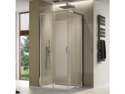 SanSwiss Ronal TOP LINE S 100 cm levé sprchové dveře sklo Durlux TLSG1005022