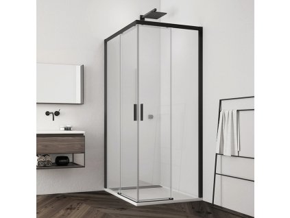 SanSwiss Ronal TOP LINE S 100 cm levé sprchové dveře sklo Transparent TLSG1000607