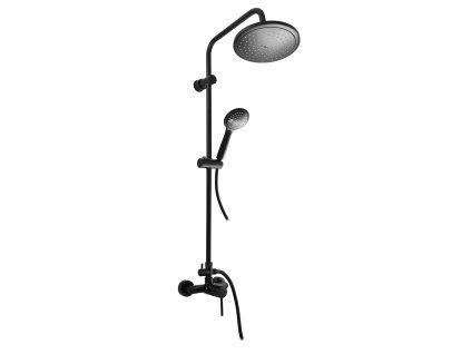 3997 1 seina sprchovy system s vodovodni baterii cerna matna se982 5 7cmat rav slezak barva cerna matna rozmer 100 mm