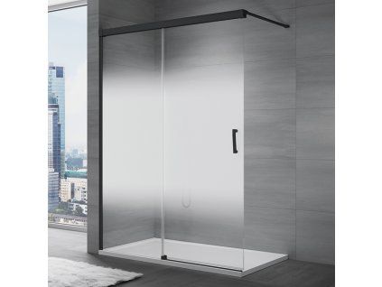 SanSwiss Ronal WALK-IN CADURA 180 cm levá sprchová zástěna sklo Shade CAW2G1800668