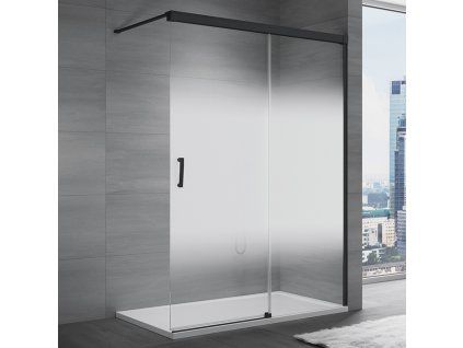 SanSwiss Ronal WALK-IN CADURA 150 cm pravá sprchová zástěna sklo Shade CAW2D1500668