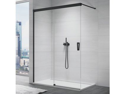 SanSwiss Ronal WALK-IN CADURA 160 cm levá sprchová zástěna sklo Transparent CAW2G1600607