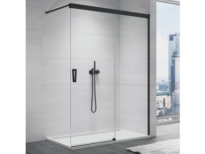 SanSwiss Ronal WALK-IN CADURA 150 cm pravá sprchová zástěna sklo Transparent CAW2D1500607