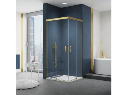 SanSwiss Ronal CADURA 70 cm levé sprchové dveře sklo Shade CAE2G0701268