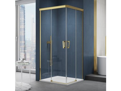 SanSwiss Ronal CADURA 70 cm pravé sprchové dveře sklo Transparent CAE2D0701207