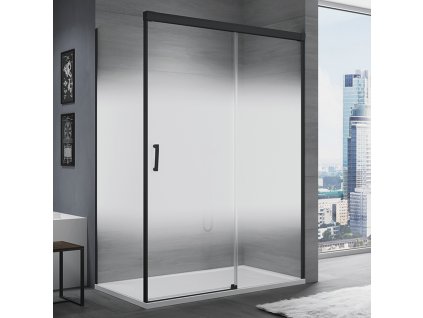 SanSwiss Ronal CADURA 120 cm pravé sprchové dveře sklo Shade CAS2D1200668