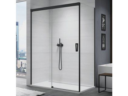 SanSwiss Ronal CADURA 110 cm levé sprchové dveře sklo Transparent CAS2G1100607
