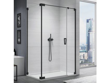 SanSwiss Ronal CADURA 100 cm pravé sprchové dveře sklo Transparent CA31CD1000607