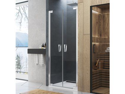 SanSwiss Ronal CADURA 90 cm sprchové dveře sklo Shade CA2C0905068