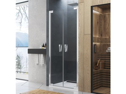 SanSwiss Ronal CADURA 80 cm sprchové dveře sklo Shade CA2C0805068