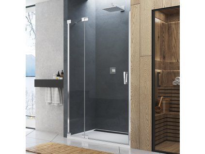 SanSwiss Ronal CADURA 90 cm levé sprchové dveře sklo Transparent CA13G0905007
