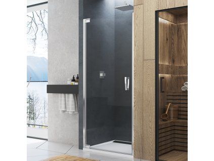 SanSwiss Ronal CADURA 90 cm levé sprchové dveře sklo Transparent CA1CG0905007