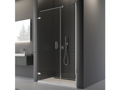 SanSwiss Ronal PUR 140 cm levé sprchové dveře sklo Intimglass PU31PG1401051