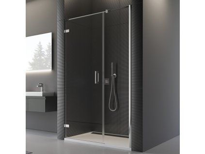SanSwiss Ronal PUR 100 cm levé sprchové dveře sklo Durlux PU31PG1001022