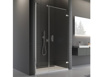 SanSwiss Ronal PUR 120 cm pravé sprchové dveře sklo Intimglass PU31PD1201051