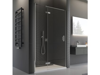 SanSwiss Ronal PUR 140 cm levé sprchové dveře sklo Intimglass PU13PG1401051