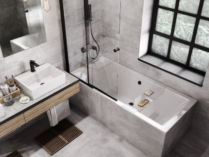 12456 obdelnikova vana quadro slim