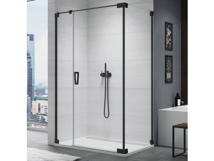 SanSwiss Ronal CADURA 100 cm boční stěna sklo Transparent CAT21000607