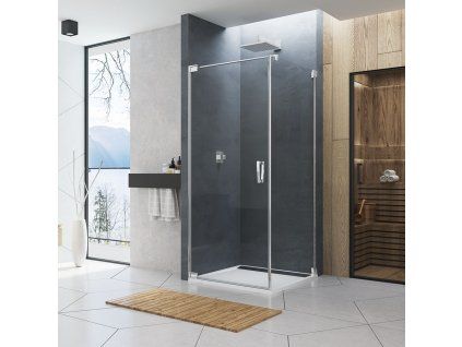 SanSwiss Ronal CADURA 90 cm boční stěna sklo Shade CAT10905068