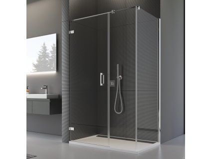 SanSwiss Ronal PUR 75 cm boční stěna sklo Carre PUDT3P0751030