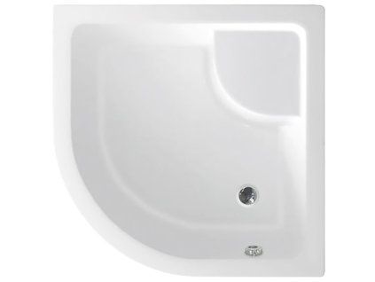 Polysan KARIA 90 x 80 x 4 cm 63511 sprchová vanička
