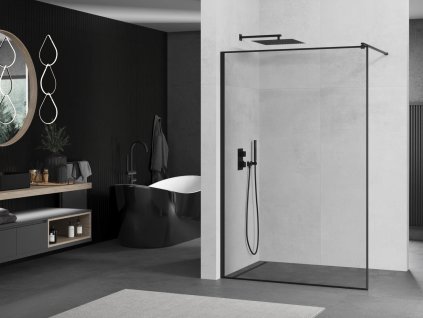 28097 walk in sprchovy kout algora black