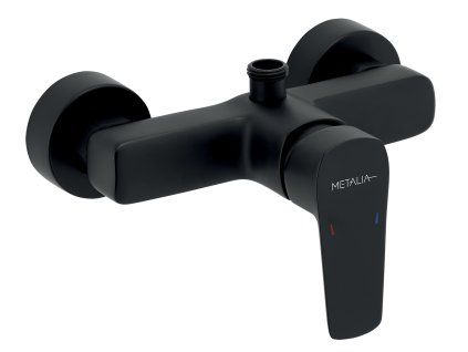 Novaservis METALIA 58 sprchová baterie bez příslušenství 150 mm, černá 58062/1,5