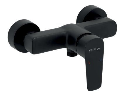 Novaservis METALIA 58 sprchová baterie bez příslušenství 150 mm, černá 58061/1,5