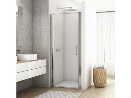 SanSwiss DIVERA 70 cm jednokřídlé dveře - aluchrom/sklo Screen D22T10705087