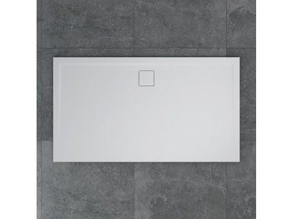 SanSwiss LIVADA 70 cm sprchová vanička z litého mramoru 70 x 120 x 3,5 cm  W20AL07012004