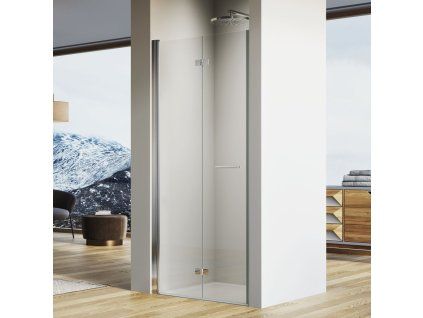 SanSwiss SOLINO 90 cm dveře levé aluchrom/sklo Screen SOLF1G0905087