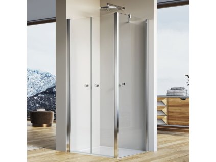 SanSwiss SOLINO 70 cm boční stěna - aluchrom/sklo Screen v 90° SOLT207005087