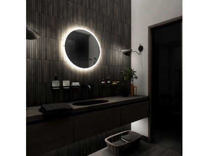 Nimco 24000 LED zrcadlo podsvícené průměr 80 cm bez senzoru ZP 24002R