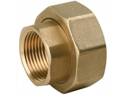 Půlšroubení k čerpadlu 1"x6/4" MM mosaz